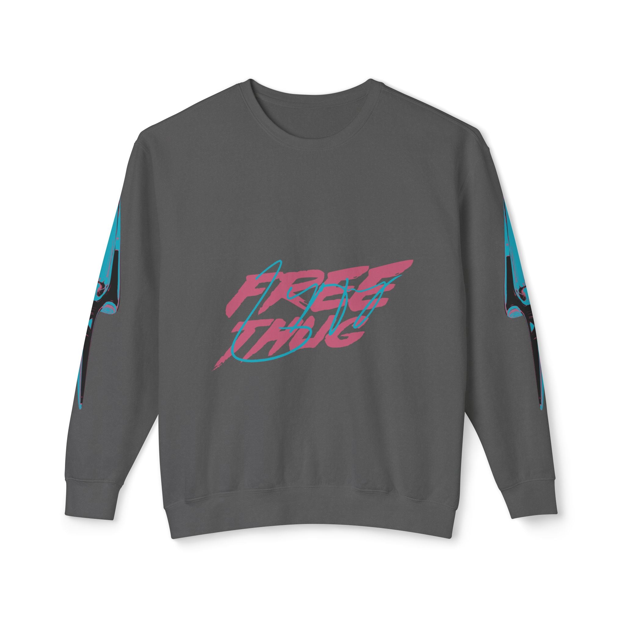 Free Thug Lightweight Crewneck Sweatshirt