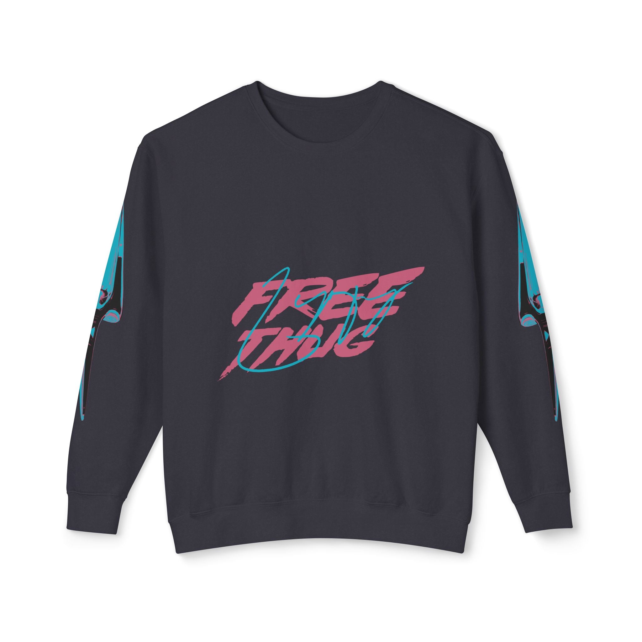 Free Thug Lightweight Crewneck Sweatshirt