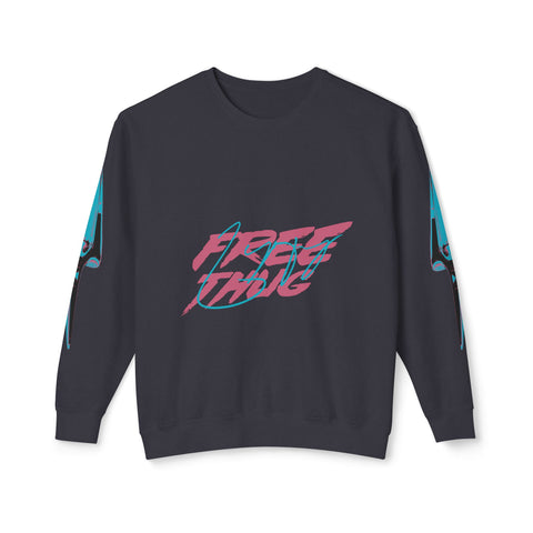 Free Thug Lightweight Crewneck Sweatshirt