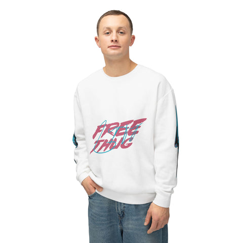 Free Thug Lightweight Crewneck Sweatshirt