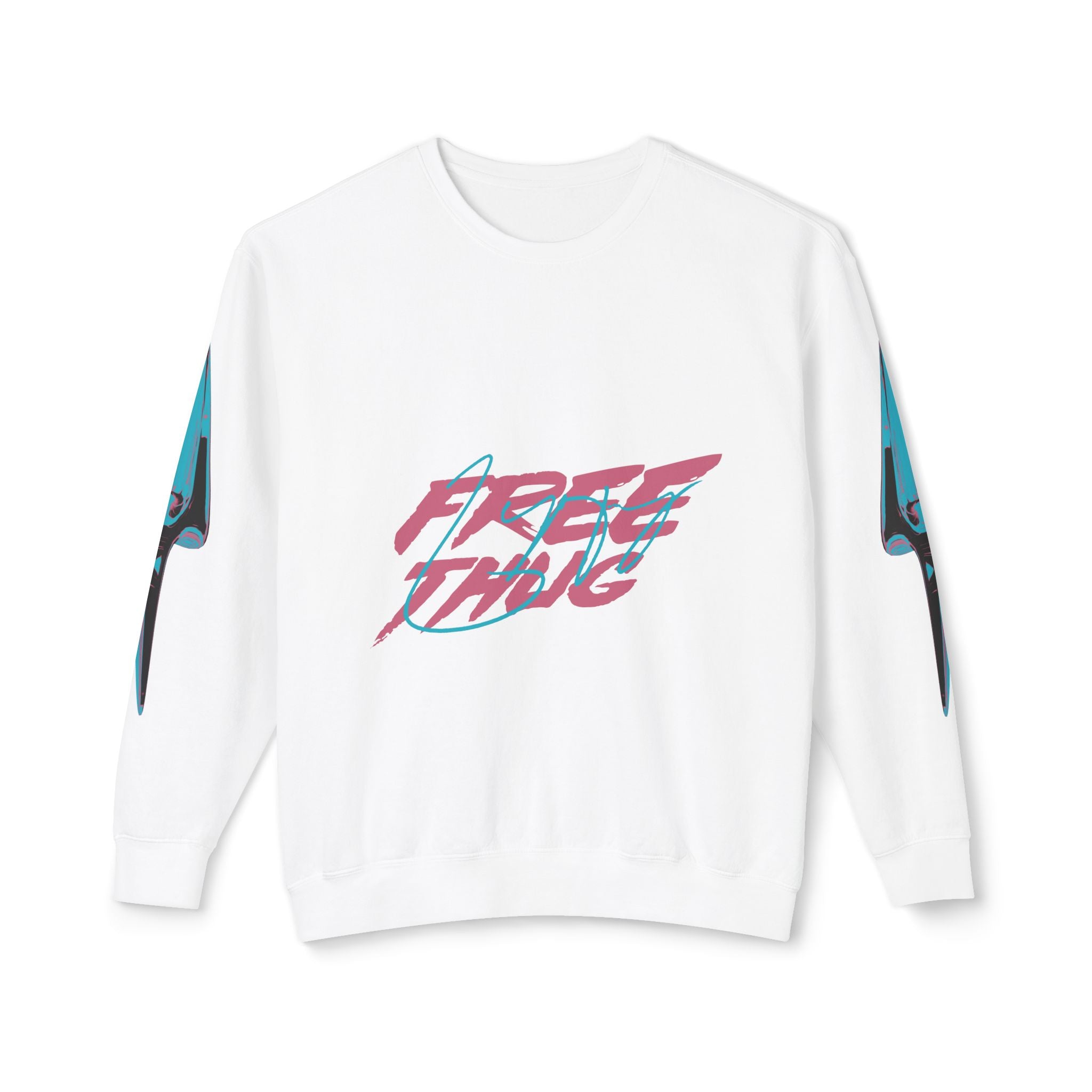 Free Thug Lightweight Crewneck Sweatshirt