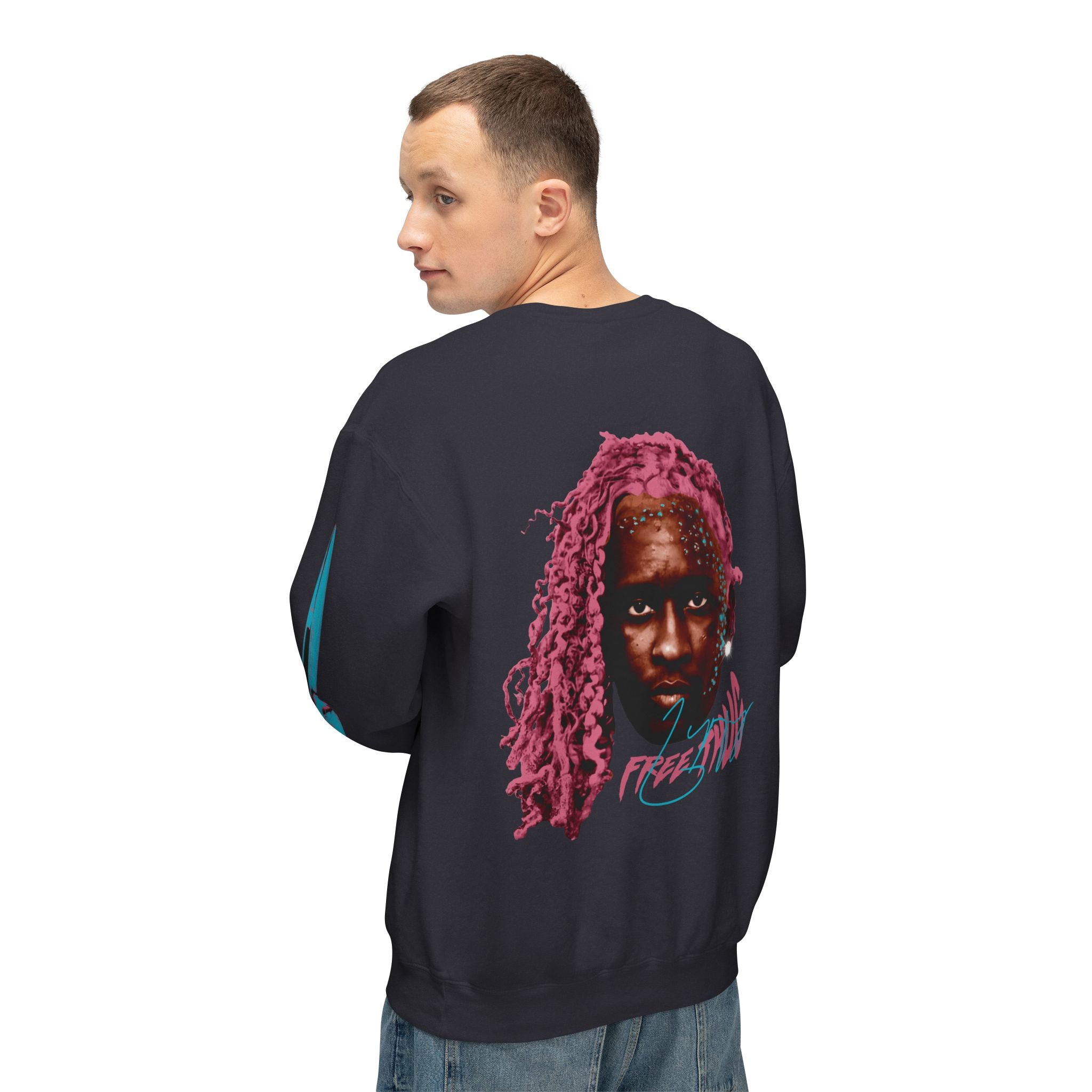 Free Thug Lightweight Crewneck Sweatshirt